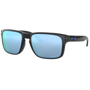 Men's Oakley Holbrook Prizm Polarized Sunglasses Polished Black/Prizm Deep Water Polarized