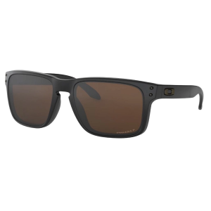 Men's Oakley Holbrook Prizm Polarized Sunglasses Matte Black/Prizm Tungsten Polarized