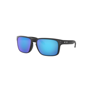 Men's Oakley Holbrook Prizm Polarized Sunglasses Matte Black/Prizm Sapphire Polarized