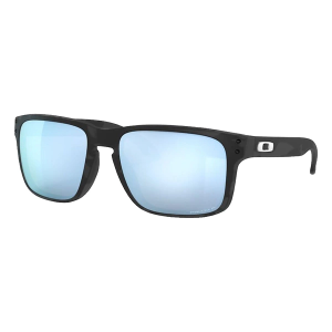 Men's Oakley Holbrook Prizm Polarized Sunglasses Matt Black Camo/Prizm Deep Water Polarized