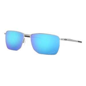 Men's Oakley Oakley Ejector Sunglasses Prizm Sunglasses Satin Chrome/Prizm Sapphire