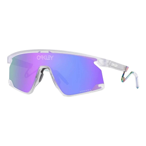 Men's Oakley BXTR Metal Prizm Sunglasses Matte clear/Prizm violet