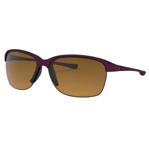 Women's Oakley Oakley Unstoppable Sunglasses Polarized Sunglasses Raspberry Spritzer/Brown Gradient Polarized