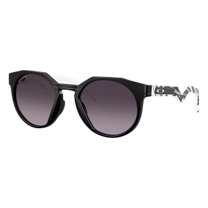 Men's Oakley HSTN Metal Prizm Sunglasses Matte Black/Prizm Black