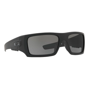 Men's Oakley Det Cord Sunglasses Matte Black/Tonal Flag/Grey