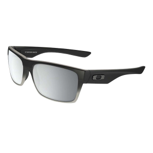 Men's Oakley TwoFace Machinist Collection Sunglasses Matte Black/Chrome Iridium