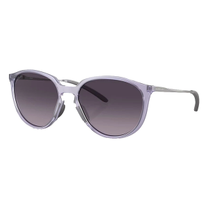 Women's Oakley Oakley Sielo Sunglasses Prizm Sunglasses Matte Trans Lilac/Prizm Grey Gradient