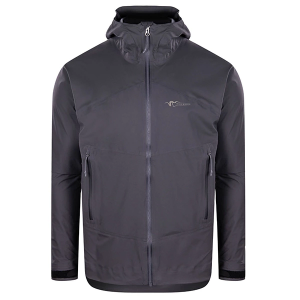 Men's Stone Glacier X1 Rain Jacket Small Carbon