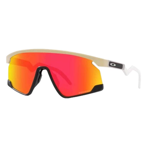 Men's Oakley BXTR Sunglasses Matte Desert Tan/Prizm Ruby