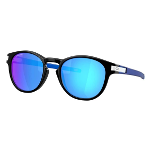 Men's Oakley Latch Prizm Sunglasses Matte Black/Prizm Sapphire