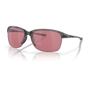 Women's Oakley Oakley Unstoppable Sunglasses Prizm Sunglasses Crystal Black/Prizm Dark Golf