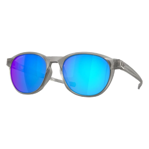 Men's Oakley Oakley Reedmace Sunglasses Prizm Polarized Sunglasses Matte Grey Ink/Prizm Sapphire