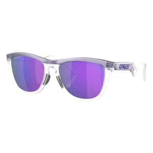 Men's Oakley Frogskins Prizm Sunglasses Matte Trans Lilac/Clear/Prizm Violet