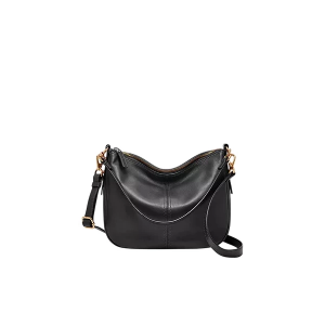 Fossil Jolie Leather Crossbody Black