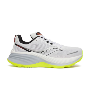 Men's Saucony Hurricane 24 Running Shoes sneakers-athletic-shoes 8.5 Regular White/Black