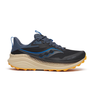 Men's Saucony Xodus Ultra 3 Trail Running Shoes sneakers-athletic-shoes 8 Regular Black/Dusk