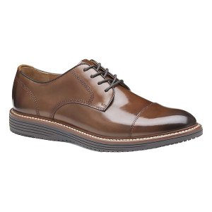 Men's Johnston & Murphy Upton Cap Toe Dress Shoes Regular 9 Tan