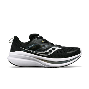Men's Saucony Omni 22 Running Shoes sneakers-athletic-shoes 8 Wide Black/White