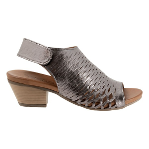 Women's Bueno Lacey Sandals 40 Pewter Metallic