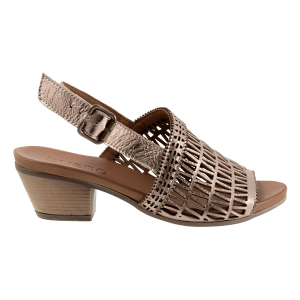 Women's Bueno Lia Flat Heels 41 Beige Metallic