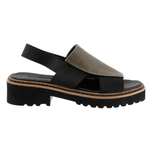 Women's Bueno Amy Sandals 36 Green Khaki