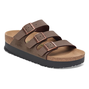 Women's BIRKENSTOCK Florida Flex Slide Sandals 40 Mocha