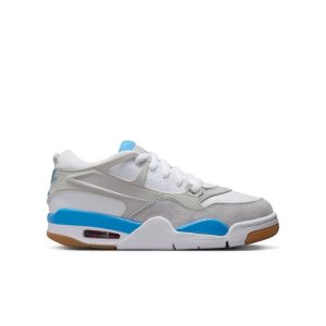 Kids' Air Jordan 4 RM Sneakers sneakers-athletic-shoes Big 4 Regular White/Neutral Grey/White