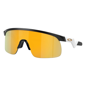 Boys' Youth Oakley Resistor Sunglasses Matte Black/Prizm 24K