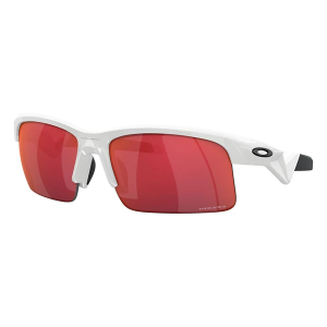Men's Oakley Oakley Youth Capacitor Sunglasses Prizm Sunglasses Polished White/Prizm Field
