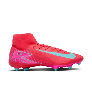 Adult Nike Mercurial Superfly 10 Academy MG Molded Soccer Cleats M5.5/W7 Ember Glow/Aurora Green