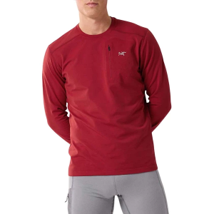 Men's Arc'teryx Rho Heavyweight Long Sleeve T-Shirt Large Bordeaux