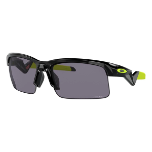 Men's Oakley Oakley Youth Capacitor Sunglasses Prizm Sunglasses Polished Black/Prizm Grey