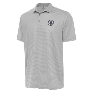 Brooklyn Nets Rings Antigua Polo 3XLarge Skyscraper