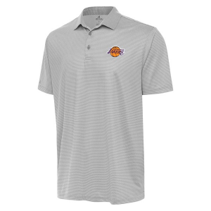 Los Angeles Lakers Rings Antigua Polo 3XLarge Skyscraper