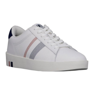 Men's Ben Sherman Boxwell Sneakers sneakers-athletic-shoes 9 Regular White/British Navy/Mod Red