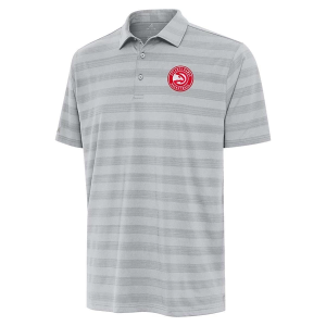 Atlanta Hawks Tunnel Antigua Polo Small Grey Multi