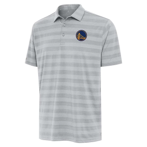 Golden State Warriors Tunnel Antigua Polo Small Grey Multi