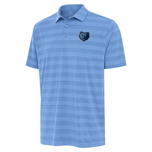Memphis Grizzlies Tunnel Antigua Polo Medium Columbia Blue Multi