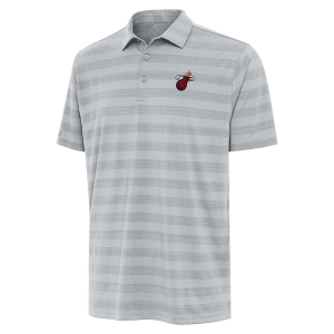 Miami Heat Tunnel Antigua Polo Small Grey Multi