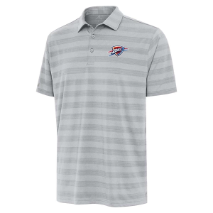 Oklahoma City Thunder Tunnel Antigua Polo Small Grey Multi