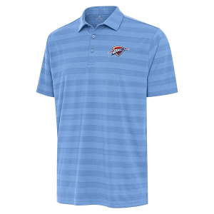 Oklahoma City Thunder Tunnel Antigua Polo Medium Columbia Blue Multi