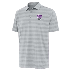 Sacramento Kings Tunnel Antigua Polo Small Grey Multi