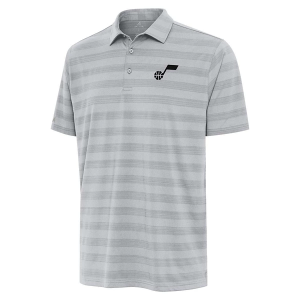 Utah Jazz Tunnel Antigua Polo Small Grey Multi