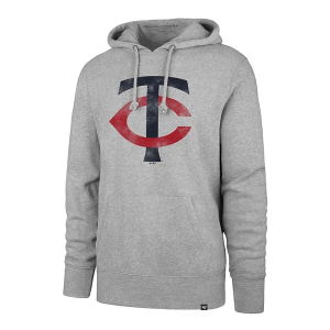 Minnesota Twins 47 Brand Imprint Hoodie XLarge Grey Heather