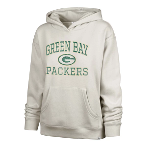 Green Bay Packers 47 Brand Clarity Hoodie XLarge Dune