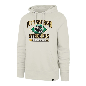 Pittsburgh Steelers 47 Brand Headline Hoodie Large Dune