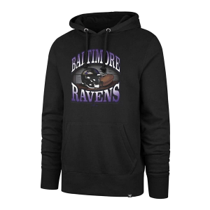 Baltimore Ravens 47 Brand Regional Headline Hoodie Small Black
