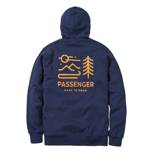 Men's Passenger Clothing Phoenix Organic Cotton Hoodie Large Rich Navy