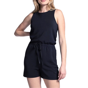 Women's RECREATION Robbie Romper Large Black