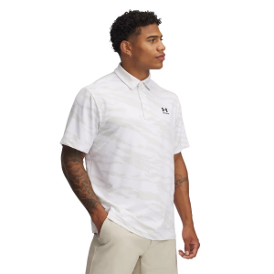 Men's Under Armour Drive Freedom Print Polo 3XLarge White/Black